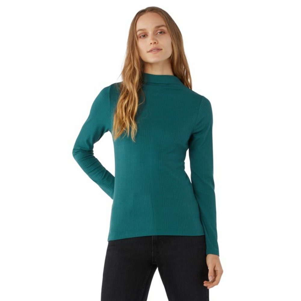 Brand NWT'S Free Assembly Women’s Funnel Neck Top - Evergreen - SZ M
